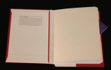 Left-Hand Pocket Folder with Inner Folder, Letter Size, 14 Pt, Item I2643