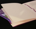 Right-Hand Pocket Folder with Inner Folder, Letter Size, 14 Pt, Item I453