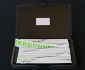 Color-Coded Alpha Label Kit, 1" Letters, 2030 Series