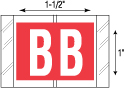 Alpha Label, Letters, Chart Letters, Replacement letters, Refill