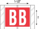 Alpha Label, Letters, Chart Letters, Replacement letters, Refill