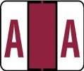 Color-Coded Alpha Label Roll, 1" Letters, 91020 Series 