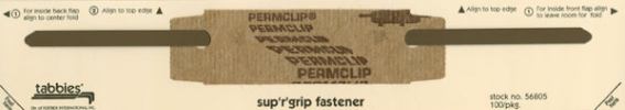 Sup'R'Grip Fasteners, Item 56805